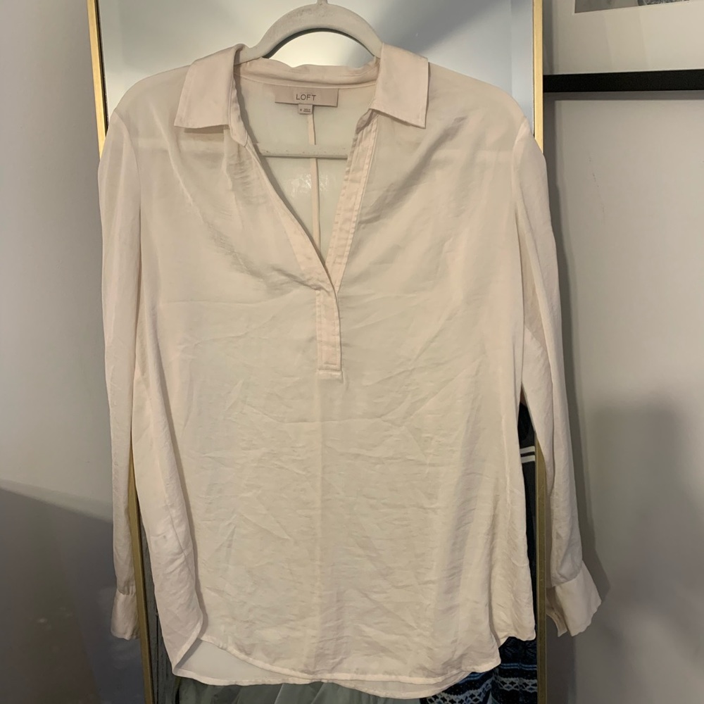 Loft Collared Blouse